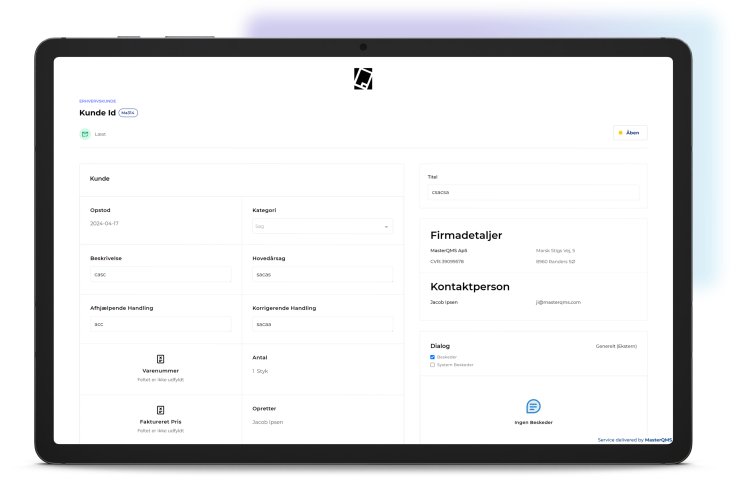 Deviations and complaints_MasterQMS