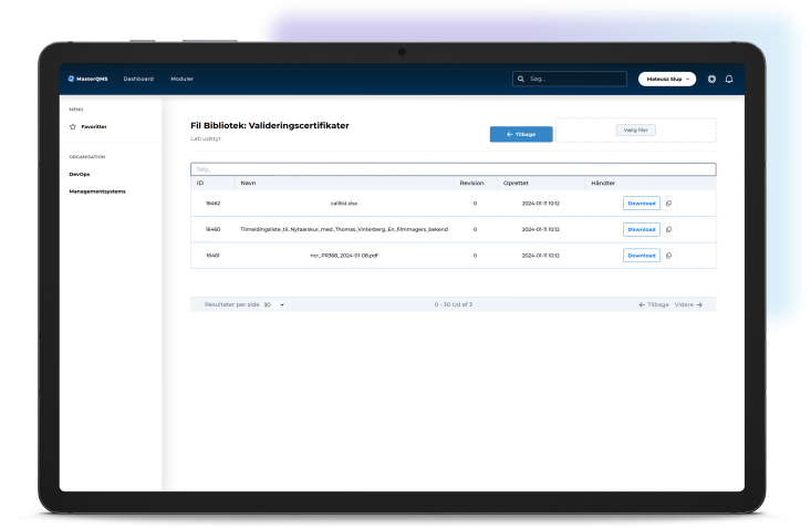 File management_MasterQMS