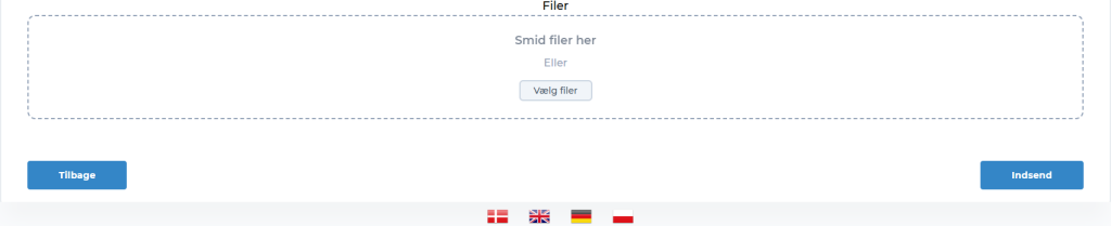 3. In this step, you can upload relevant files for the case in question.
