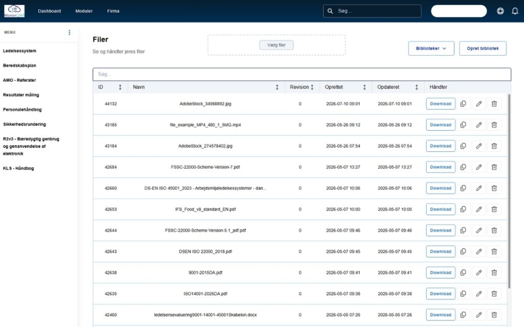 File management_MasterQMS